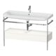 Duravit Möbelwaschtisch-Kombi Happy D.2 Plus 117,5x49cm, m Kons, 1 Lad, 1 HL, we hgl-1