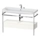 Duravit Möbelwaschtisch-Kombi Happy D.2 Plus 117,5x49cm, m Kons, 1 Lad, 2 HL, we hgl-1