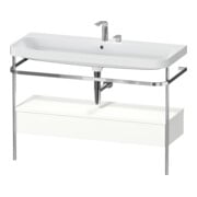 Duravit Möbelwaschtisch-Kombi Happy D.2 Plus 117,5x49cm, m Kons, 1 Lad, 2 HL, we matt