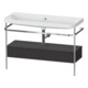 Duravit Möbelwaschtisch-Kombi Happy D.2 Plus 117,5x49cm, m Kons, 1 Lad, o HL, gra m-1