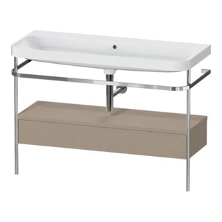 Duravit Möbelwaschtisch-Kombi Happy D.2 Plus 117,5x49cm, m Kons, 1 Lad, o. HL, lei