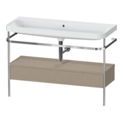 Duravit Möbelwaschtisch-Kombi Happy D.2 Plus 117,5x49cm, m Kons, 1 Lad, o. HL, lei