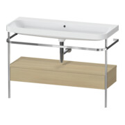 Duravit Möbelwaschtisch-Kombi Happy D.2 Plus 117,5x49cm, m Kons, 1 Lad, o HL, Me Ei