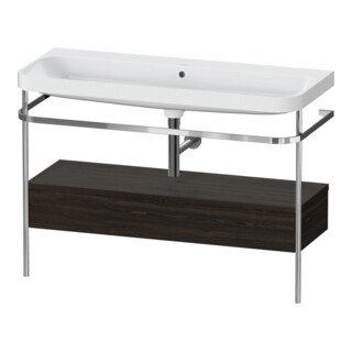 Duravit Möbelwaschtisch-Kombi Happy D.2 Plus 117,5x49cm, m Kons, 1 Lad, o HL, N geb.