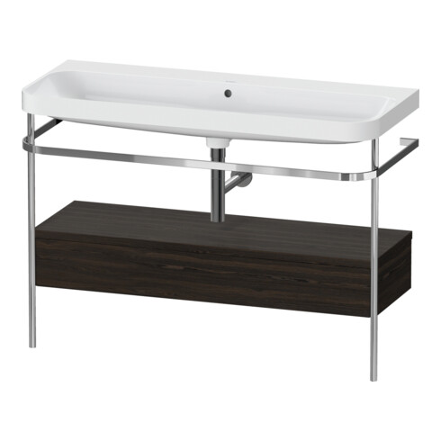 Duravit Möbelwaschtisch-Kombi Happy D.2 Plus 117,5x49cm, m Kons, 1 Lad, o HL, N geb.