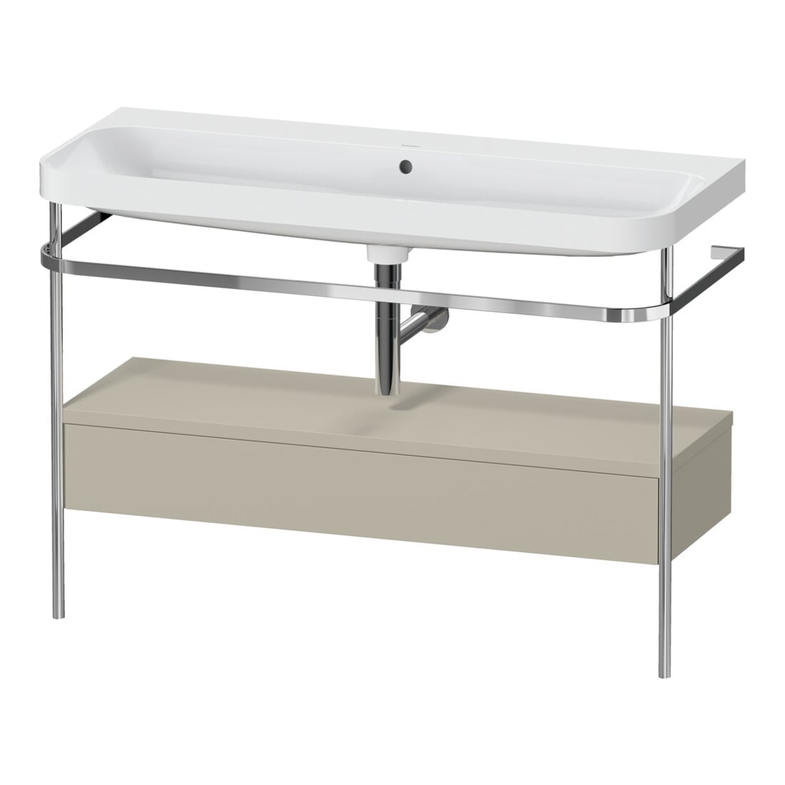 Duravit Möbelwaschtisch-Kombi Happy D.2 Plus 117,5x49cm, m Kons, 1 Lad, o HL, T m