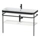 Duravit Möbelwaschtisch-Kombi Happy D.2 Plus 117,5x49cm, m Konso, 1 HL, No we s-matt