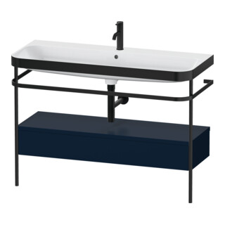 Duravit Möbelwaschtisch-Kombi Happy D.2 Plus 117,5x49cm, m Konso, 1 Lad, 1 HL, bl m
