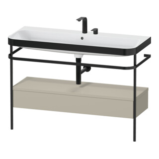 Duravit Möbelwaschtisch-Kombi Happy D.2 Plus 117,5x49cm, m Konso, 1 Lad, 2 HL, T m