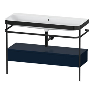 Duravit Möbelwaschtisch-Kombi Happy D.2 Plus 117,5x49cm, m Konso, 1 Lad, o HL, bl m