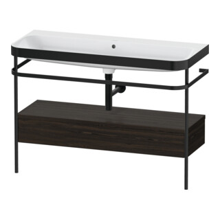 Duravit Möbelwaschtisch-Kombi Happy D.2 Plus 117,5x49cm, m Konso, 1 Lad, o HL, N geb.