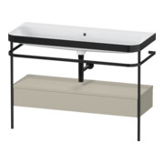 Duravit Möbelwaschtisch-Kombi Happy D.2 Plus 117,5x49cm, m Konso, 1 Lad, o HL, T m-1