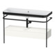 Duravit Möbelwaschtisch-Kombi Happy D.2 Plus 117,5x49cm, m Konso, 1 Lad, o HL, we hgl