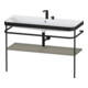 Duravit Möbelwaschtisch-Kombi Happy D.2 Plus 117,5x49cm, m Konso, 2 HL, st-g s-matt