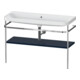 Duravit Möbelwaschtisch-Kombi Happy D.2 Plus 117,5x49cm, m Konso, o. HL, blau s-matt-1