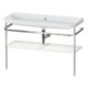 Duravit Möbelwaschtisch-Kombi Happy D.2 Plus 117,5x49cm, m Konso, o HL, No we s-matt-1