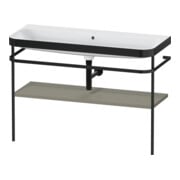 Duravit Möbelwaschtisch-Kombi Happy D.2 Plus 117,5x49cm, m Konso, o HL, st-g s-matt-1