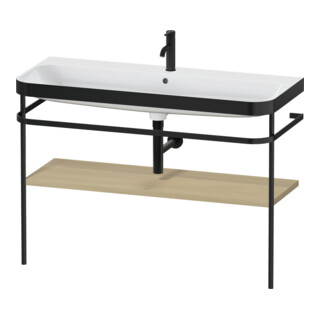 Duravit Möbelwaschtisch-Kombi Happy D.2 Plus 117,5x49cm, m Konsole, 1 HL, Medit. Ei