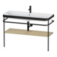 Duravit Möbelwaschtisch-Kombi Happy D.2 Plus 117,5x49cm, m Konsole, 1 HL, Medit. Ei