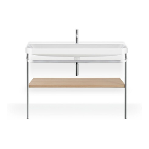 Duravit Möbelwaschtisch-Kombi Happy D.2 Plus 117,5x49cm, m Konsole, 1 HL, Medit. Ei
