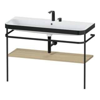 Duravit Möbelwaschtisch-Kombi Happy D.2 Plus 117,5x49cm, m Konsole, 2 HL, Medit. Ei