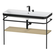 Duravit Möbelwaschtisch-Kombi Happy D.2 Plus 117,5x49cm, m Konsole, 2 HL, Medit. Ei-1