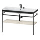 Duravit Möbelwaschtisch-Kombi Happy D.2 Plus 117,5x49cm, m Konsole, 2 HL, Tau matt-1