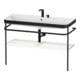 Duravit Möbelwaschtisch-Kombi Happy D.2 Plus 117,5x49cm, m Konsole, 2 HL, we hgl