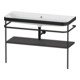 Duravit Möbelwaschtisch-Kombi Happy D.2 Plus 117,5x49cm, m Konsole, o. HL, graph matt-1
