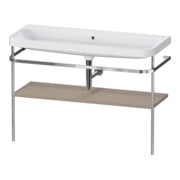 Duravit Möbelwaschtisch-Kombi Happy D.2 Plus 117,5x49cm, m Konsole, o. HL, leinen