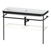 Duravit Möbelwaschtisch-Kombi Happy D.2 Plus 117,5x49cm, m Konsole, o. HL, we matt