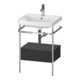 Duravit Möbelwaschtisch-Kombi Happy D.2 Plus 57,5x49cm, 1 HL, gra m, m Kons, 1 Lad-1