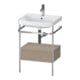 Duravit Möbelwaschtisch-Kombi Happy D.2 Plus 57,5x49cm, 1 HL, lei, m Kons, 1 Lad-1