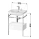 Duravit Möbelwaschtisch-Kombi Happy D.2 Plus 57,5x49cm, 1 HL, Me E, m Kons, 1 Lad-4