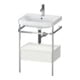 Duravit Möbelwaschtisch-Kombi Happy D.2 Plus 57,5x49cm, 1 HL, No w m, m Kons, 1 Lad-1