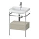 Duravit Möbelwaschtisch-Kombi Happy D.2 Plus 57,5x49cm, 1 HL, T m, m Kons, 1 Lad-1