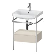 Duravit Möbelwaschtisch-Kombi Happy D.2 Plus 57,5x49cm, 1 HL, T m, m Kons, 1 Lad