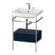 Duravit Möbelwaschtisch-Kombi Happy D.2 Plus 57,5x49cm, 2 HL, bl m, m Kons, 1 Lad-1