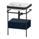 Duravit Möbelwaschtisch-Kombi Happy D.2 Plus 57,5x49cm, o HL, bl m, m Konso, 1 Lad-1