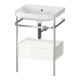 Duravit Möbelwaschtisch-Kombi Happy D.2 Plus 57,5x49cm, o HL, w g, m Kons, 1 Lad-1