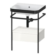 Duravit Möbelwaschtisch-Kombi Happy D.2 Plus 57,5x49cm, o HL, w g, m Konso, 1 Lad
