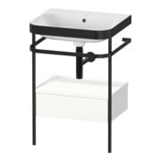 Duravit Möbelwaschtisch-Kombi Happy D.2 Plus 57,5x49cm, o HL, w m, m Konso, 1 Lad