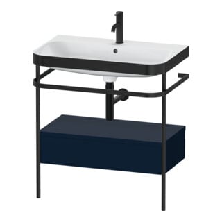 Duravit Möbelwaschtisch-Kombi Happy D.2 Plus 77,5x49cm, 1 HL, bl m, m Konso, 1 Lad