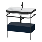 Duravit Möbelwaschtisch-Kombi Happy D.2 Plus 77,5x49cm, 1 HL, bl m, m Konso, 1 Lad