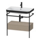 Duravit Möbelwaschtisch-Kombi Happy D.2 Plus 77,5x49cm, 1 HL, lei, m Konso, 1 Lad-1