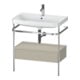 Duravit Möbelwaschtisch-Kombi Happy D.2 Plus 77,5x49cm, 1 HL, T m, m Kons, 1 Lad-1