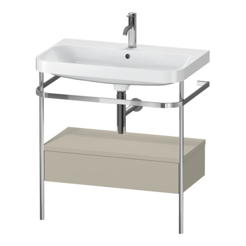 Duravit Möbelwaschtisch-Kombi Happy D.2 Plus 77,5x49cm, 1 HL, T m, m Kons, 1 Lad