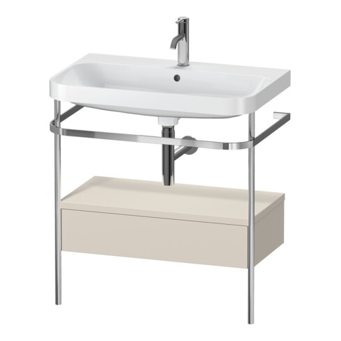 Duravit Möbelwaschtisch-Kombi Happy D.2 Plus 77,5x49cm, 1 HL, T m, m Kons, 1 Lad