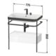 Duravit Möbelwaschtisch-Kombi Happy D.2 Plus 77,5x49cm, 1 HL, T m, m Konso, 1 Lad