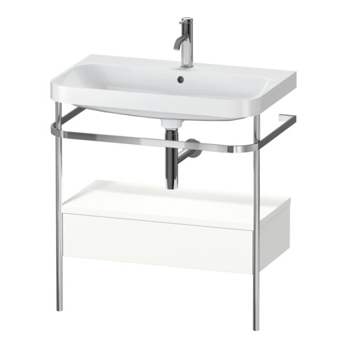 Duravit Möbelwaschtisch-Kombi Happy D.2 Plus 77,5x49cm, 1 HL, w m, m Kons, 1 Lad